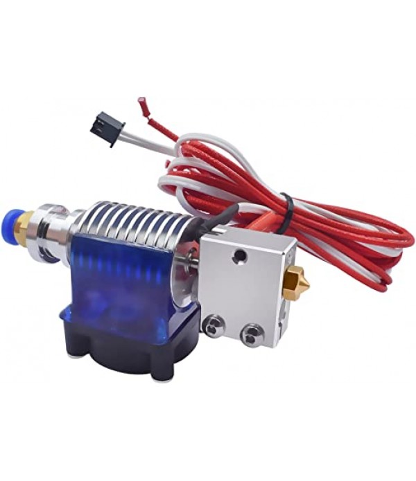 V6 Hotend Extruder with Volcano Nozzle All Metal J-head 3D printer for 1.75mm filament	