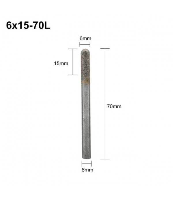 SINTERED STONE BALLNOSE ENDMILL	6MM