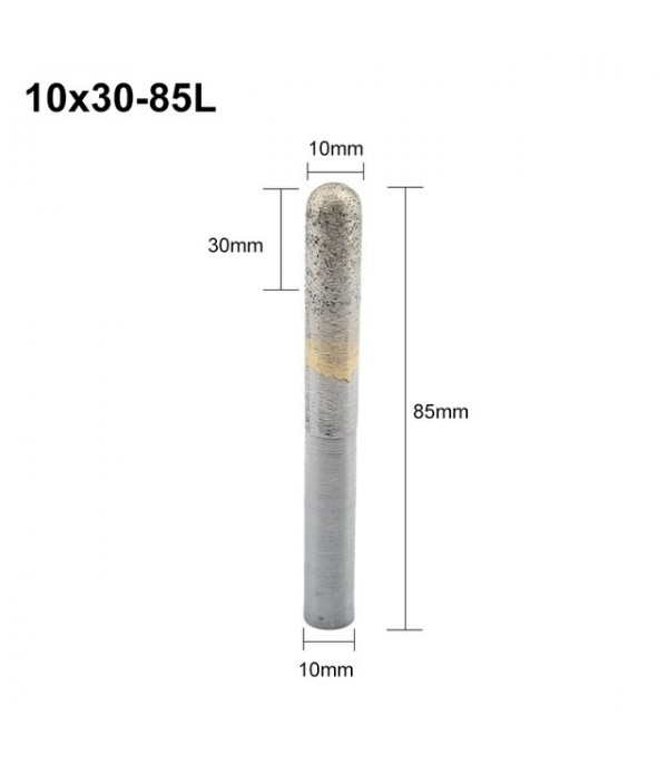 SINTERED STONE BALLNOSE ENDMILL	10MM
