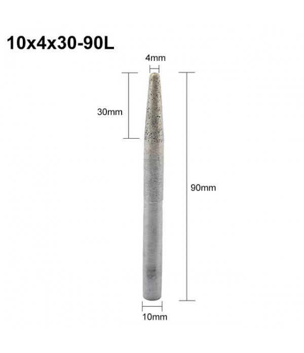SINTERED STONE ENDMILL	10*4*30-80L