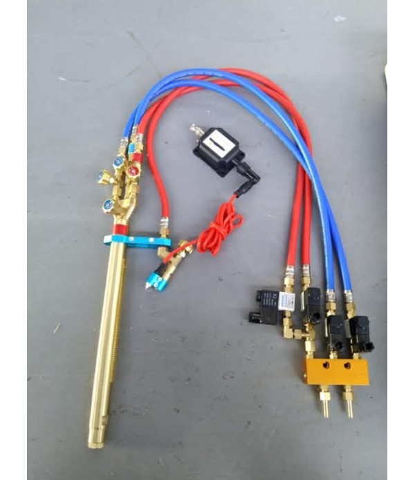 COMPLETE SET OF flame cutting torch for oxy-gen/fl...