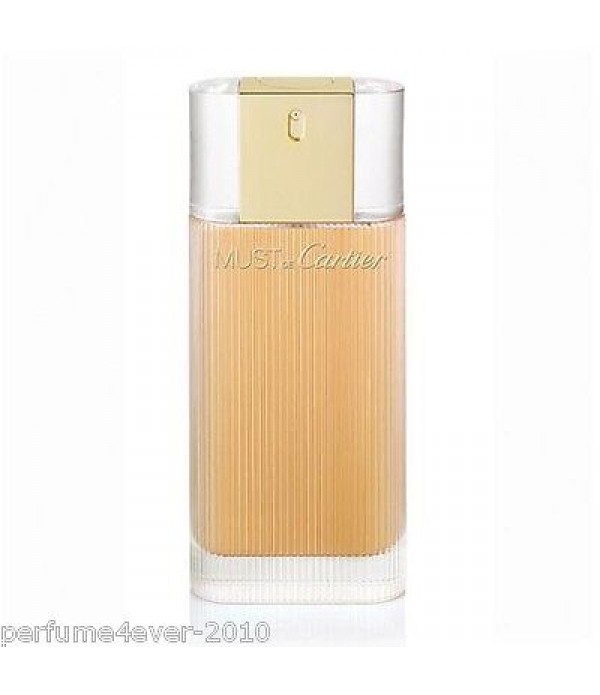 CARTIER  Must De Cartier Gold NO BOX 100ML