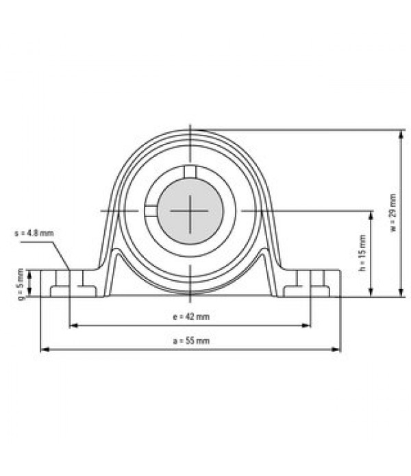 KP08 SUPPORT BEARING 
