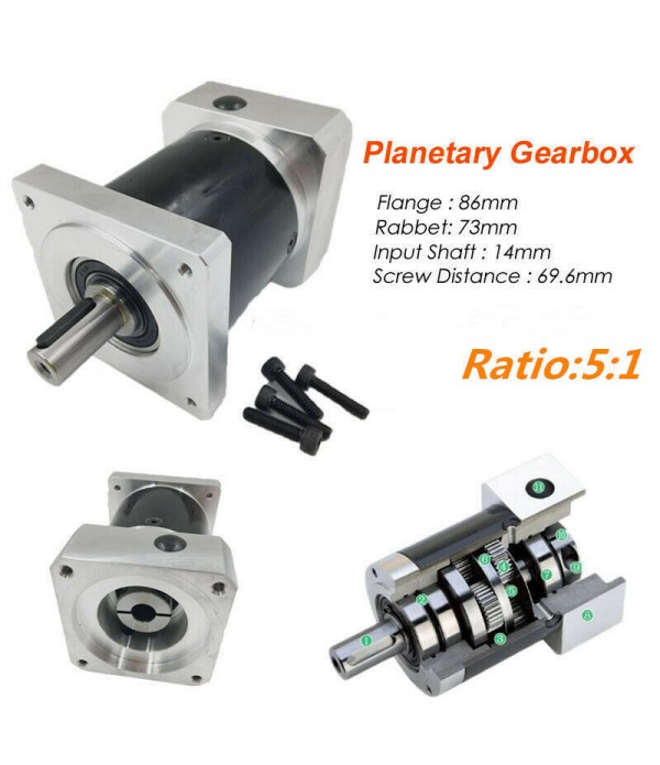 Planetary Gearbox	R 1 : 5   NM 50