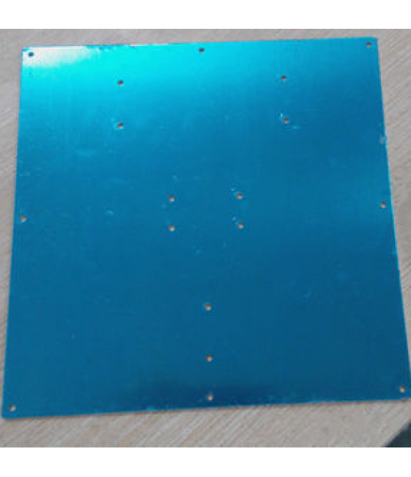 ANODIZED ALUMINUM HEATED BED BULD PLATE FOR 3D PRINTER	Size: 220 × 220 × 2.5mm