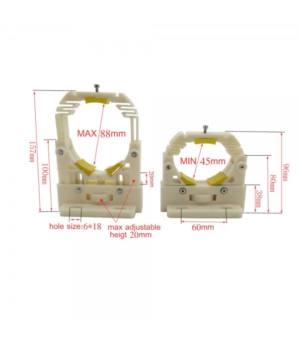 PLASTIC TUBE HOLDER