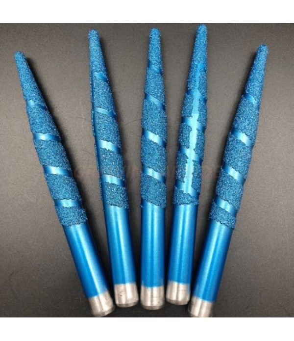 vacuum brazed diamond engraving tool  10MM- 3MM-50MM--20°	