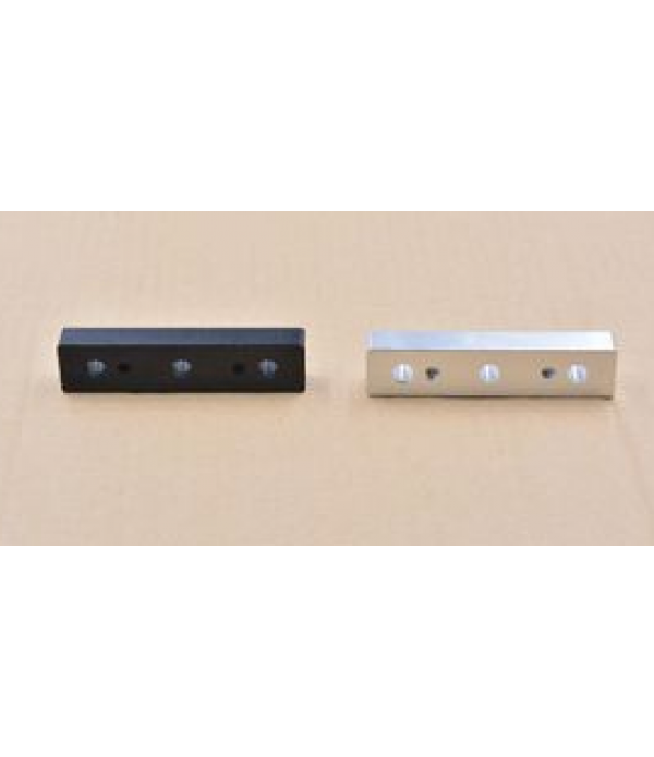 V slot aluminum alloy spacer block, LONG WITH 5 HOLES	